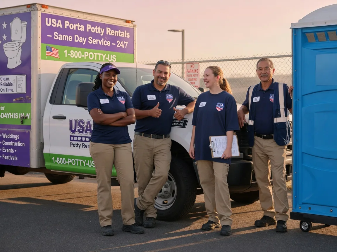 Porta Potty Rental company in Clarksburg, CA
